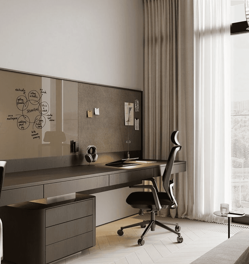 Kanso villa universal room — flexible multi-use space